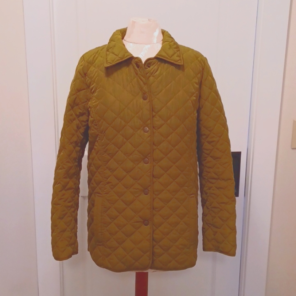 J. Jill Olive Green Barn Jacket M